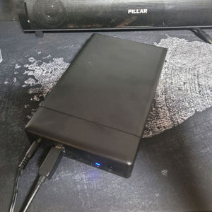 외장하드디스크500gb + 리더기 판매합니다 이미지