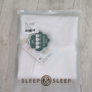 이브자리 슬립앤슬립 경추 베개 커버 M 이미지