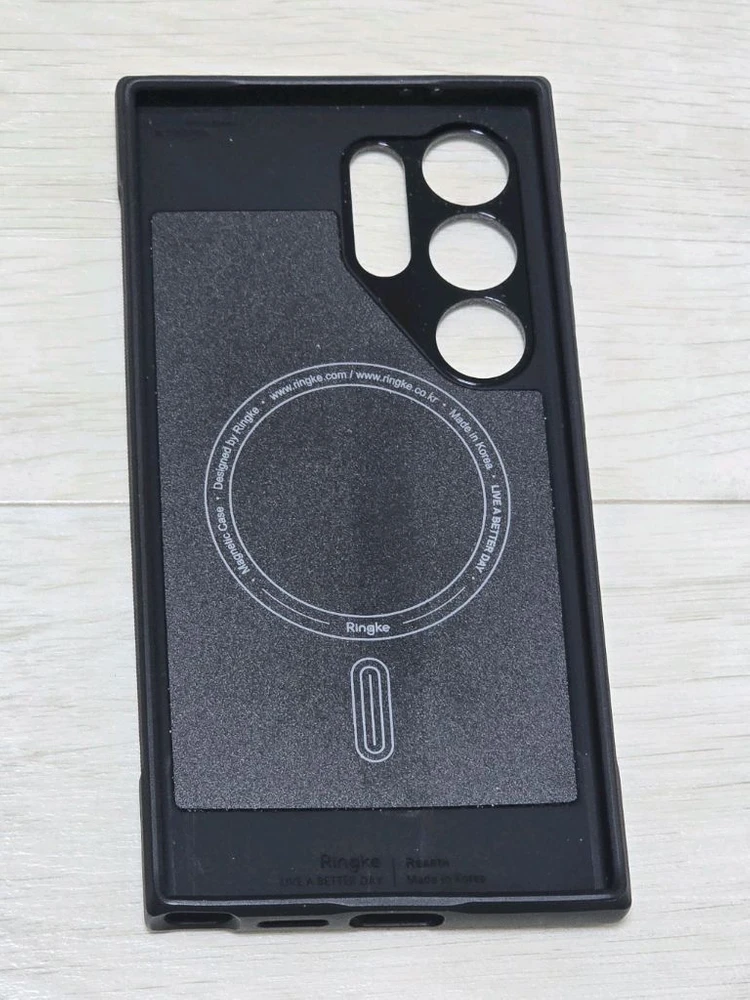 링케 오닉스 맥세이프 마그네틱 휴대폰 케이스 s24울트라 이미지