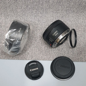 캐논 EF 50mm 1.8 STM 단렌즈 + 신품후드 이미지