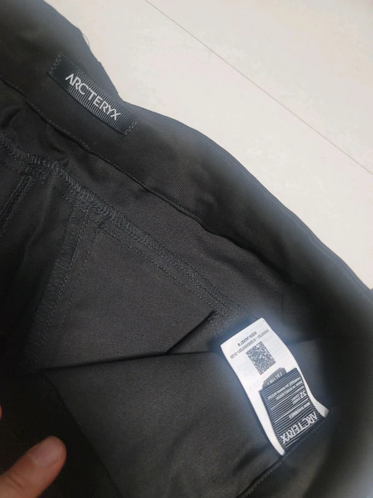 아크테릭스 크로닌 코튼팬츠 등산바지 새제품 이미지