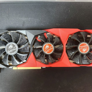 고장난 Colorful RTX 3060 Ti 그래픽카드 이미지