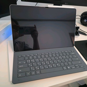 갤럭시탭s11울트라 256gb 실버 자급제 + 삼성 ai 슬림키보드 정품 이미지