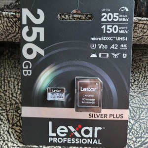 256GB 마이크로SD카드 이미지