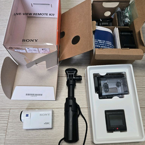 소니 x3000 액션캠 풀셋트 판매합니다 이미지
