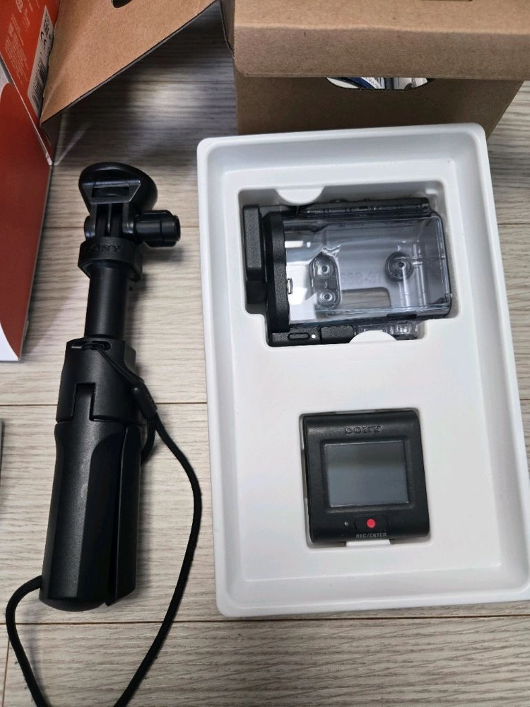 소니 x3000 액션캠 풀셋트 판매합니다 이미지