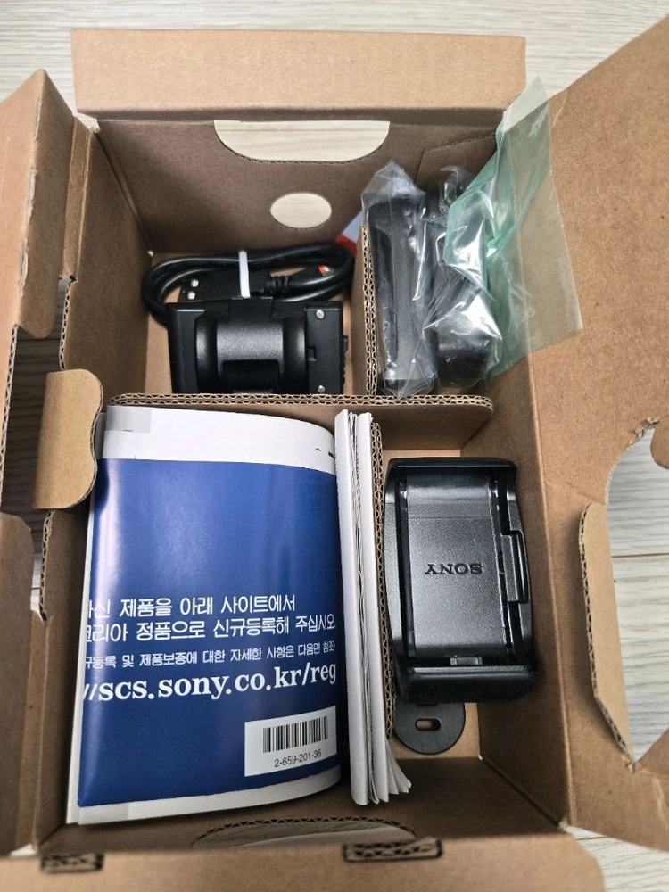 소니 x3000 액션캠 풀셋트 판매합니다 이미지
