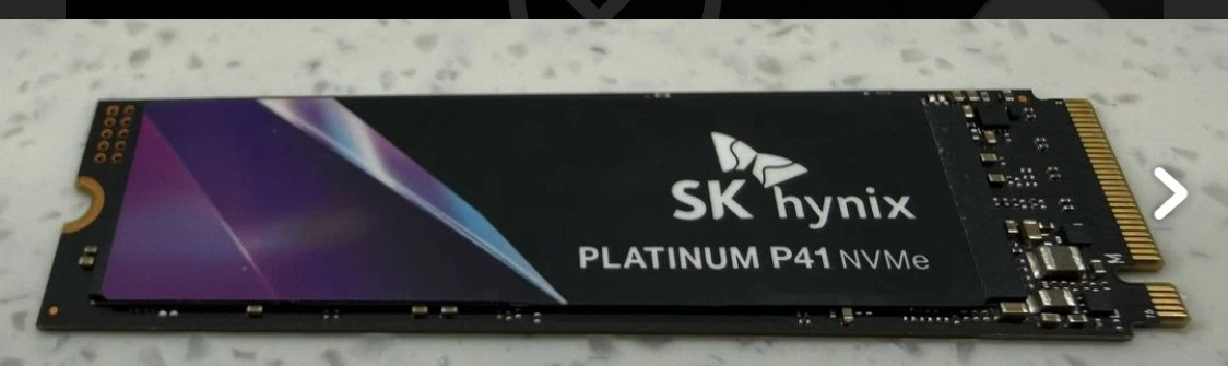 하이닉스 p41 2tb ssd팝니다 국내정발 - 안심되는 중고거래