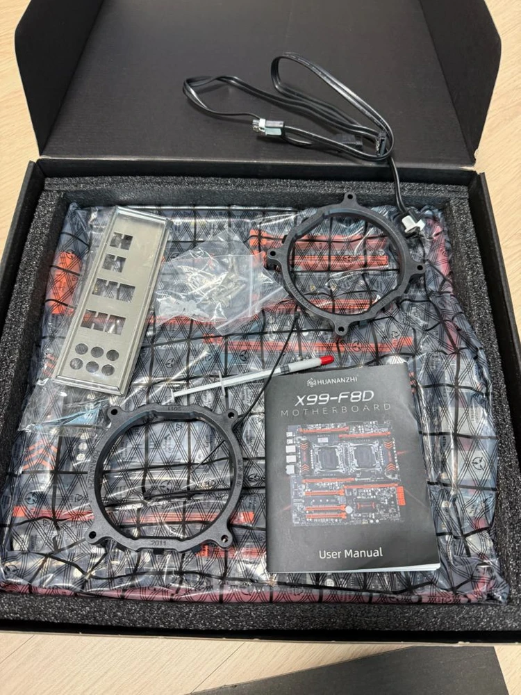 Huananzhi x99 메인보드 f8d 듀얼cpu 노드컴 이미지