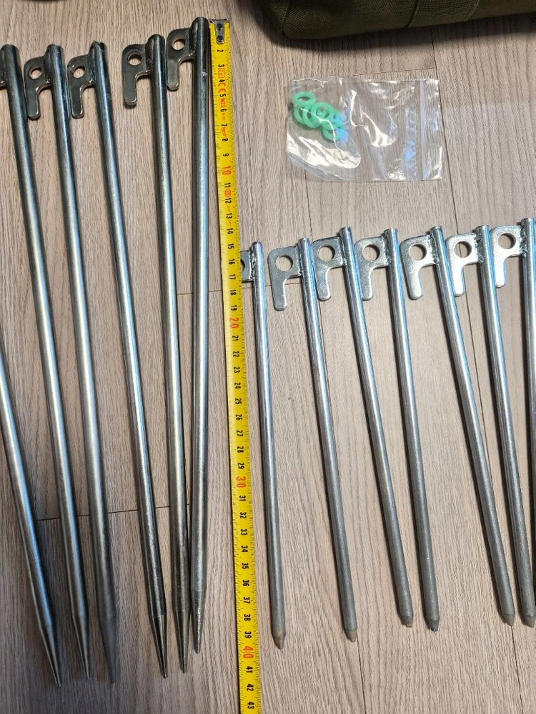 캠핑 팩세트 [단조팩, 팩망치, 텐트팩, 타프팩, 말뚝] 이미지