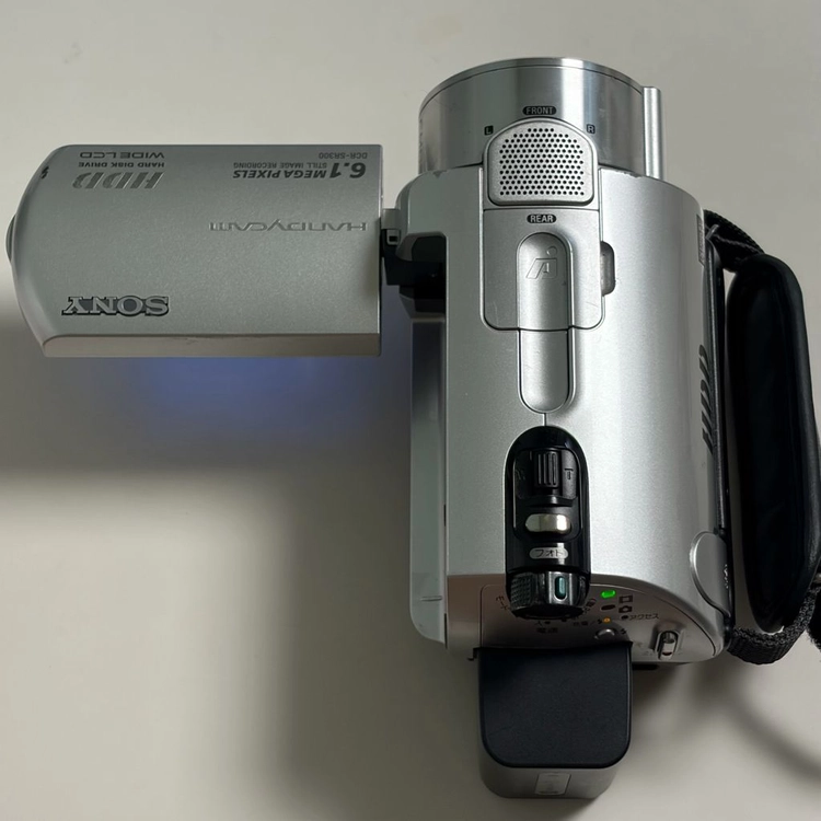 희귀)소니 Sony DCR-SR300 실버 빈티지 캠코더 이미지