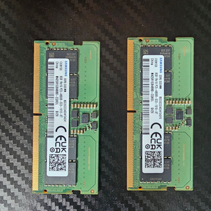 DDR4 8GB 메모리 2개 세트 이미지