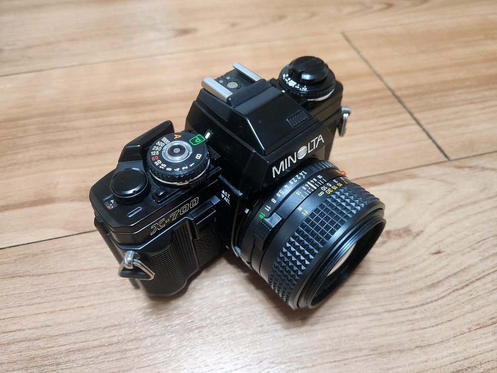 미놀타 X-700 바디및 50mm f1.4 렌즈 셋트 입니다 이미지