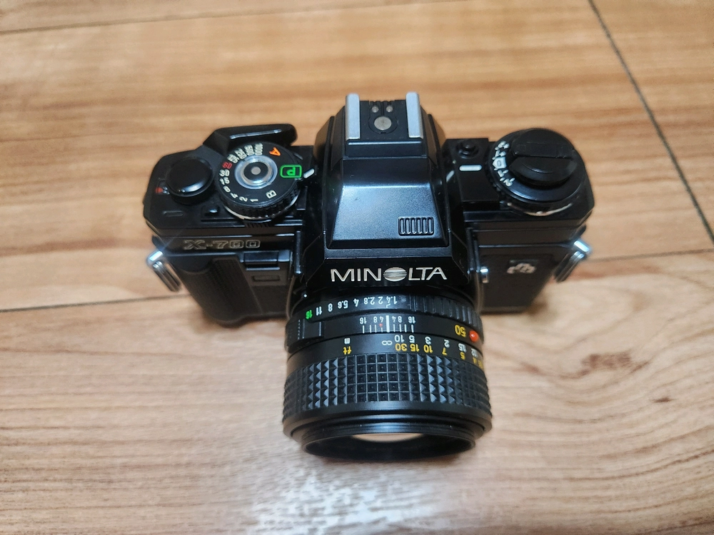 미놀타 X-700 바디및 50mm f1.4 렌즈 셋트 입니다 이미지