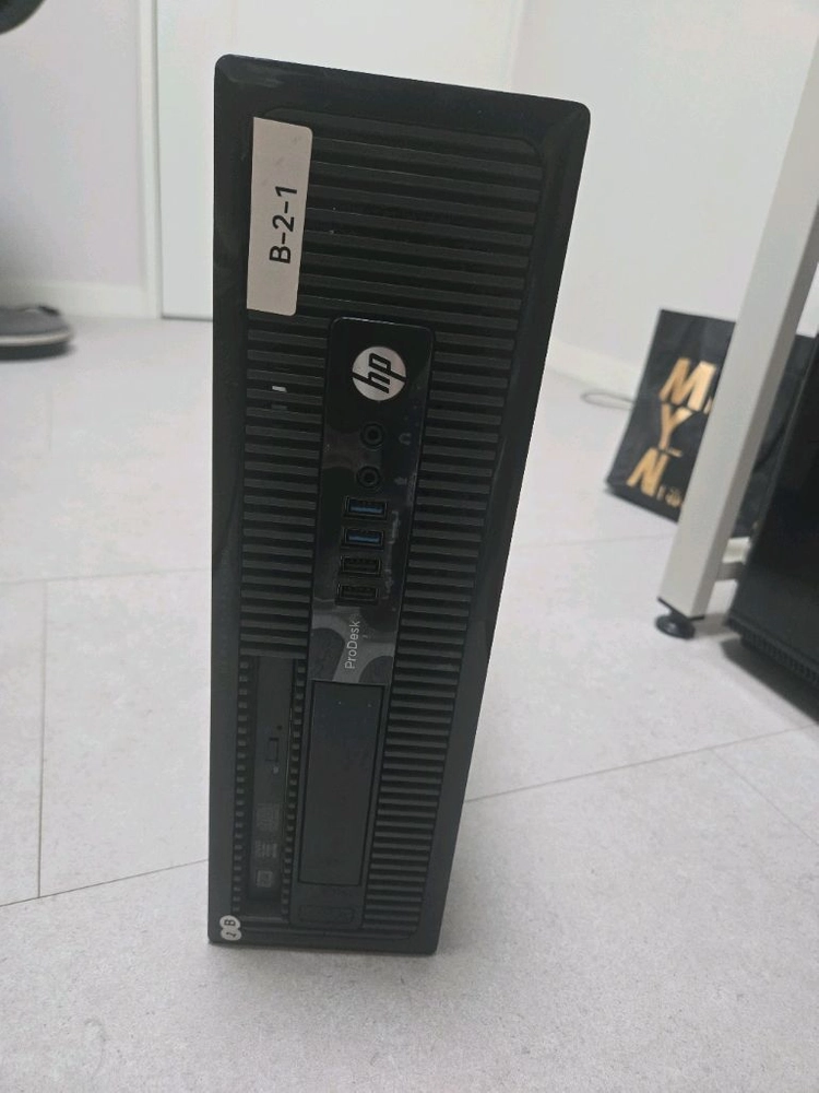 HP ProDesk 400 G1 SFF 본체와 Newsync 모니터 함께 판매합니다. 이미지
