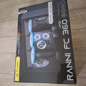 RANNI FC 360 ARGB 블랙 수냉쿨러 이미지