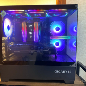 게임용 특AAA급 고사양 컴퓨터 본체 PC 이미지