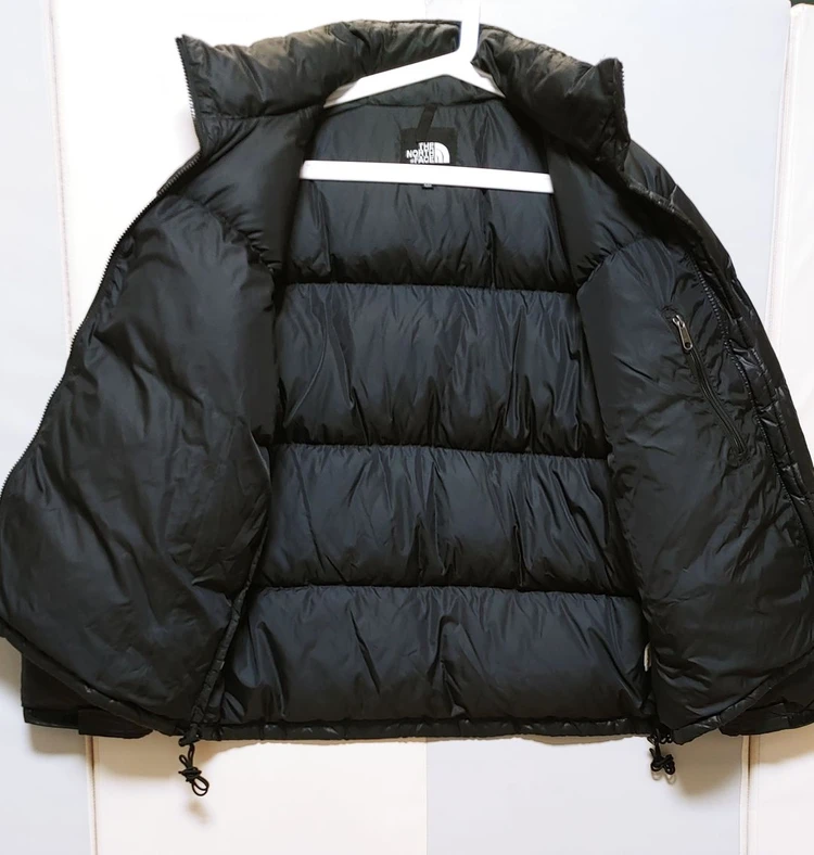 [XL] 노스페이스 눕시 패딩점퍼 700 블랙1503 이미지