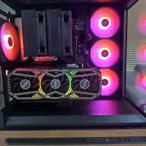 게이밍PC 본체 컴퓨터 라이젠 5800X 32G RTX3070Ti 수직장착 이미지