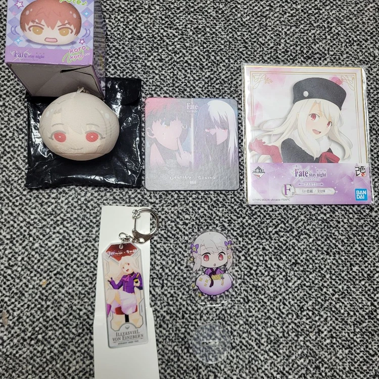 fete 페이트 페스나 이리야 굿즈 세트 일괄 이미지
