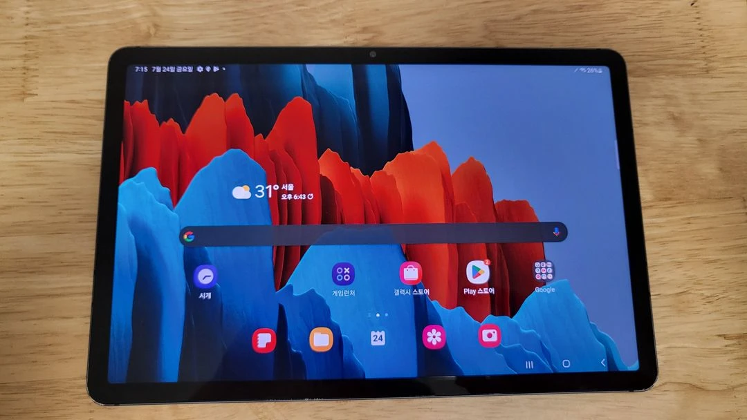 삼성 갤럭시탭 S7 128GB 팝니다. 이미지