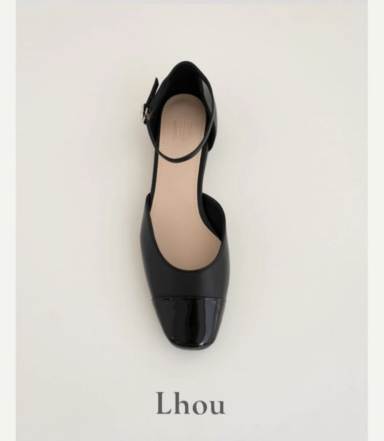 [박스O/실착1회] 시에 Lhou.Celia 블랙 240/2cm(밑창덧댐완료) 이미지