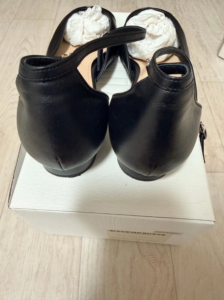 [박스O/실착1회] 시에 Lhou.Celia 블랙 240/2cm(밑창덧댐완료) 이미지