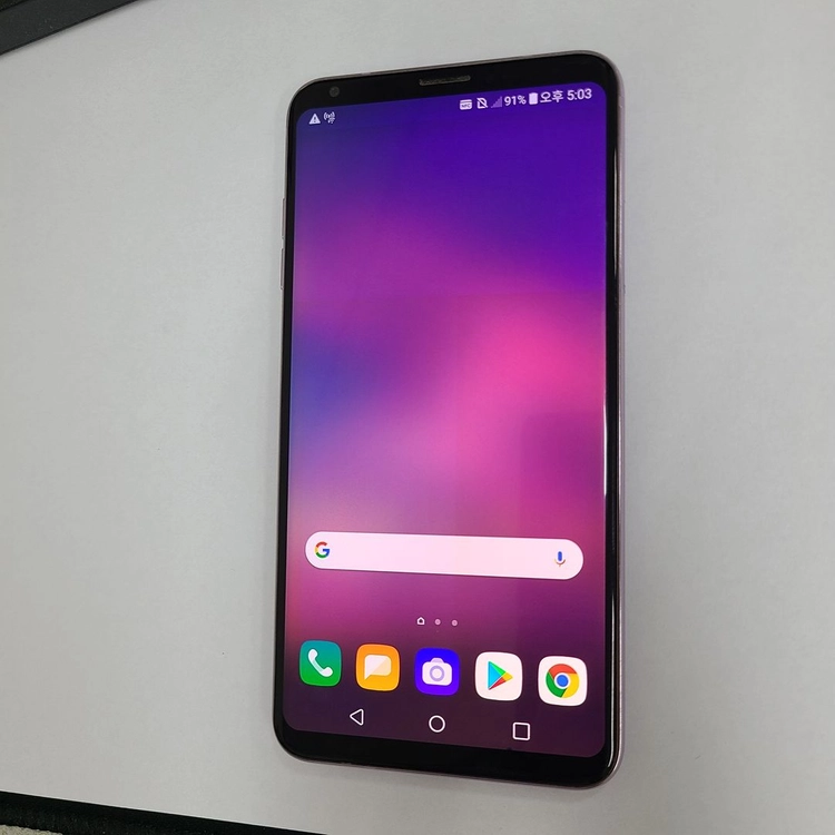 .LG V30 퍼플 64G U+ 가성비 중고폰 기능정상 214228 이미지