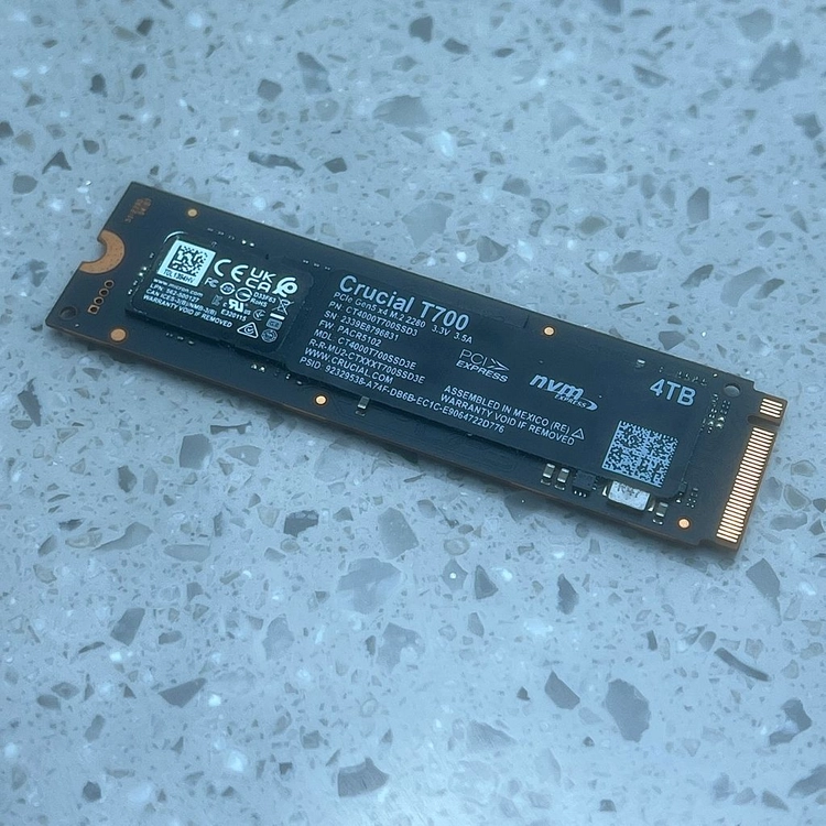 A급 마이크론 T700 Gen5 4테라 Crucial M.2 NVMe SSD 4TB (1/3) 이미지