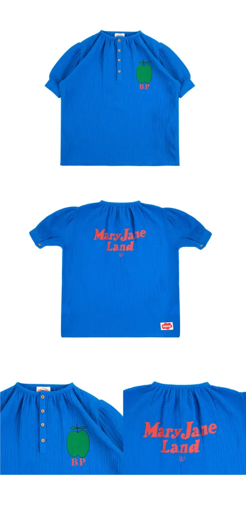 베베드피노 애플퍼프소매 원피스120 + 랄프로렌 폴로 걸스 5size 키즈 티셔츠 이미지