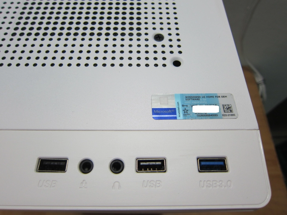게이밍 컴퓨터 (인텔 i5-12400F/RTX2070 SUPER/SSD 500G/정품 윈도우) 본체 이미지