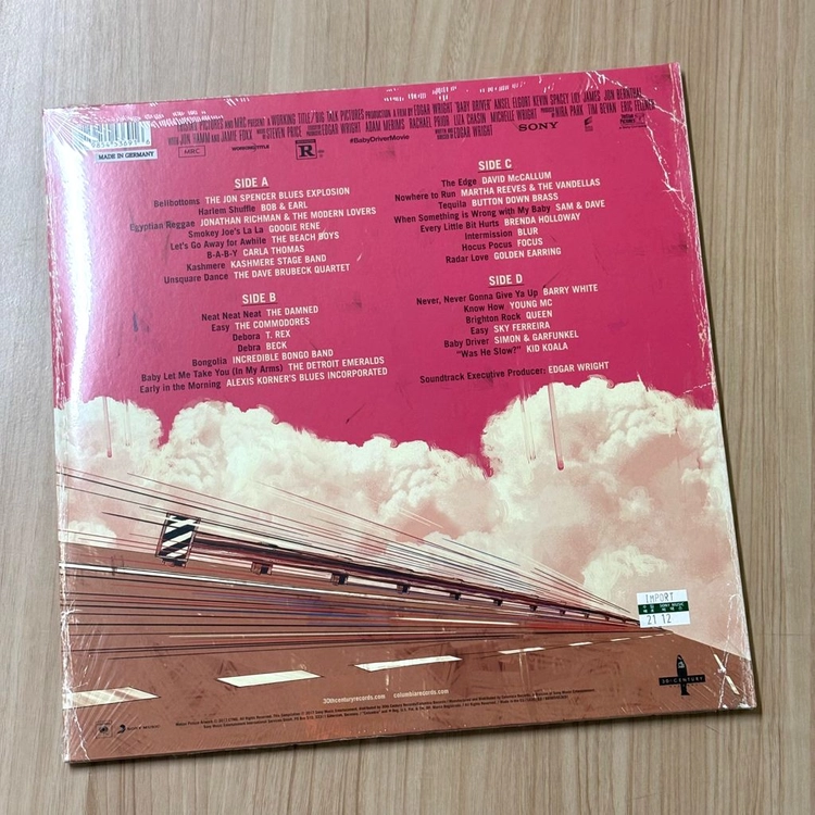 [LP] 베이비 드라이버 OST 이미지
