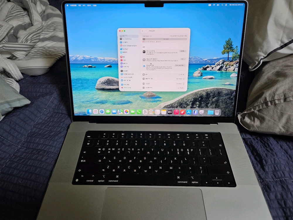 맥북프로 M1 Pro 16인치 램32GB ssd512GB(박스,충전기 없음) 이미지