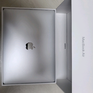 맥북 에어 13 실버 m1 256gb, 16gb, 2020 이미지