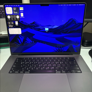 맥북프로 m1 pro 16인치 1tb 풀박스 이미지