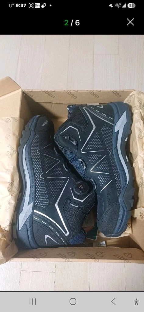 무료배송 지벤 안전화 zb-171s 사이즈 265 새상품 57,000원. 이미지