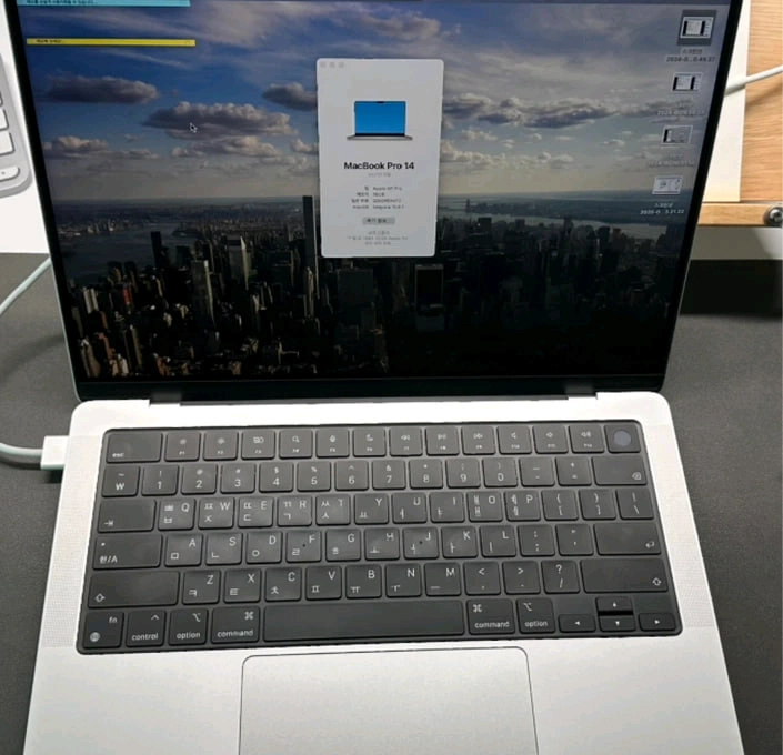 맥북 프로 14 M1 Pro 16GB 1TB 이미지