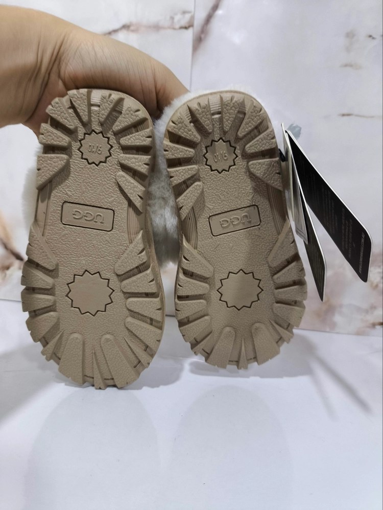 180mm 키즈 어그 앤슬리 양털 슬리퍼 이미지