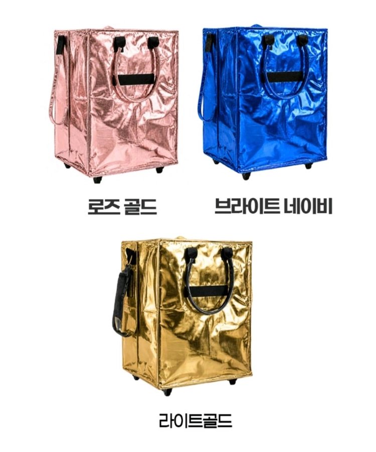 접이식 장바구니 캐리어 60L 대용량 이미지