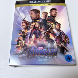 [4K 블루레이] 어벤져스 : 엔드게임 - 스틸북 한정판 콤보팩 (3disc: 4K UHD + 2D + 보너스BD) 이미지