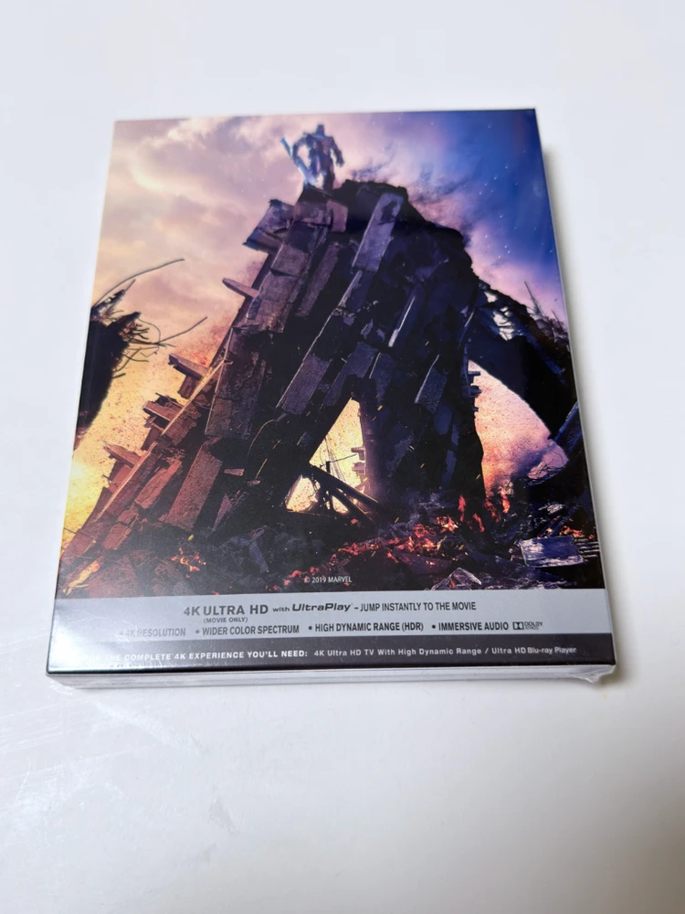 [4K 블루레이] 어벤져스 : 엔드게임 - 스틸북 한정판 콤보팩 (3disc: 4K UHD + 2D + 보너스BD) 이미지