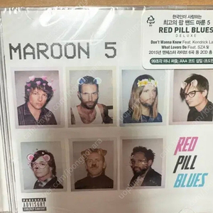 마룬5 CD와 미니퍼즐 이미지