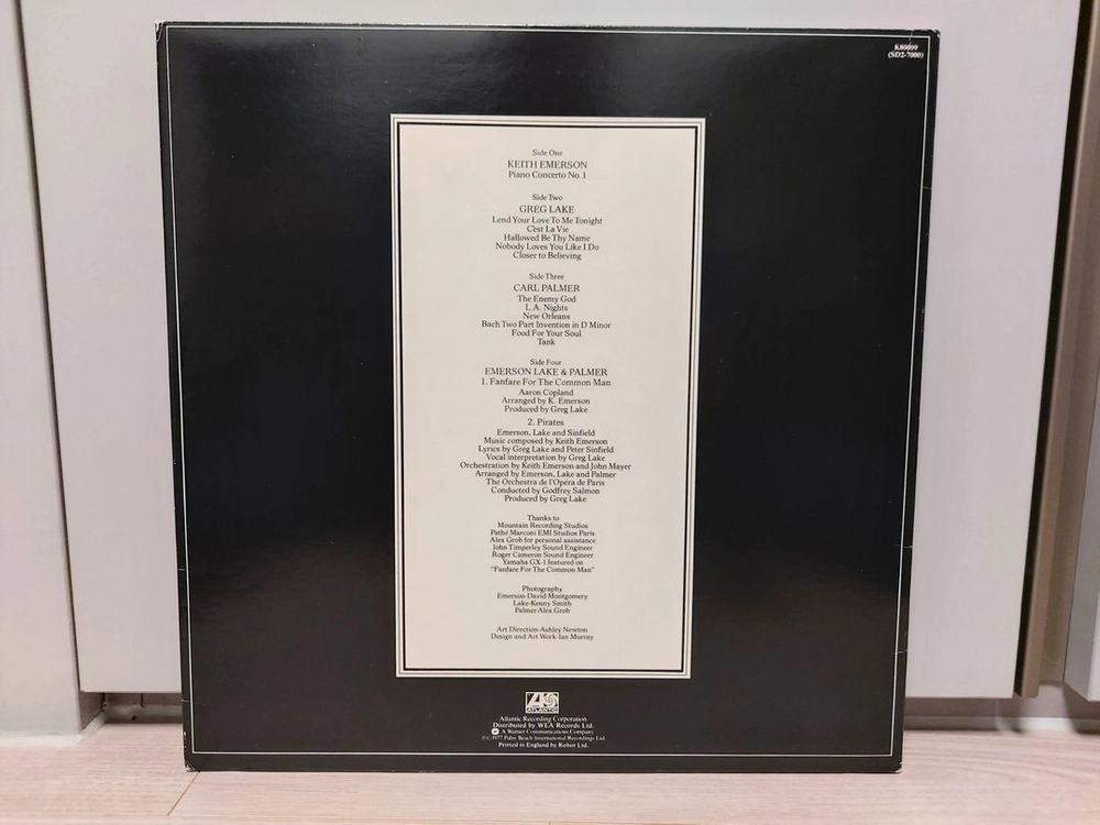 Emerson, Lake & Palmer - Works Volume 1 소장하던 [LP]팝니다.[락앤올드맨] 이미지