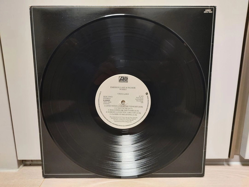 Emerson, Lake & Palmer - Works Volume 1 소장하던 [LP]팝니다.[락앤올드맨] 이미지
