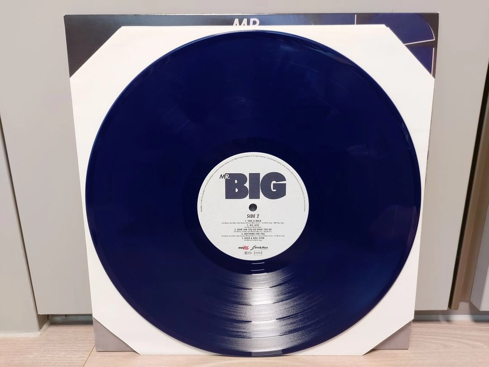 Mr. Big 데뷔 앨범 한정반 Blue Color [LP]팝니다. [락앤올드맨] 이미지