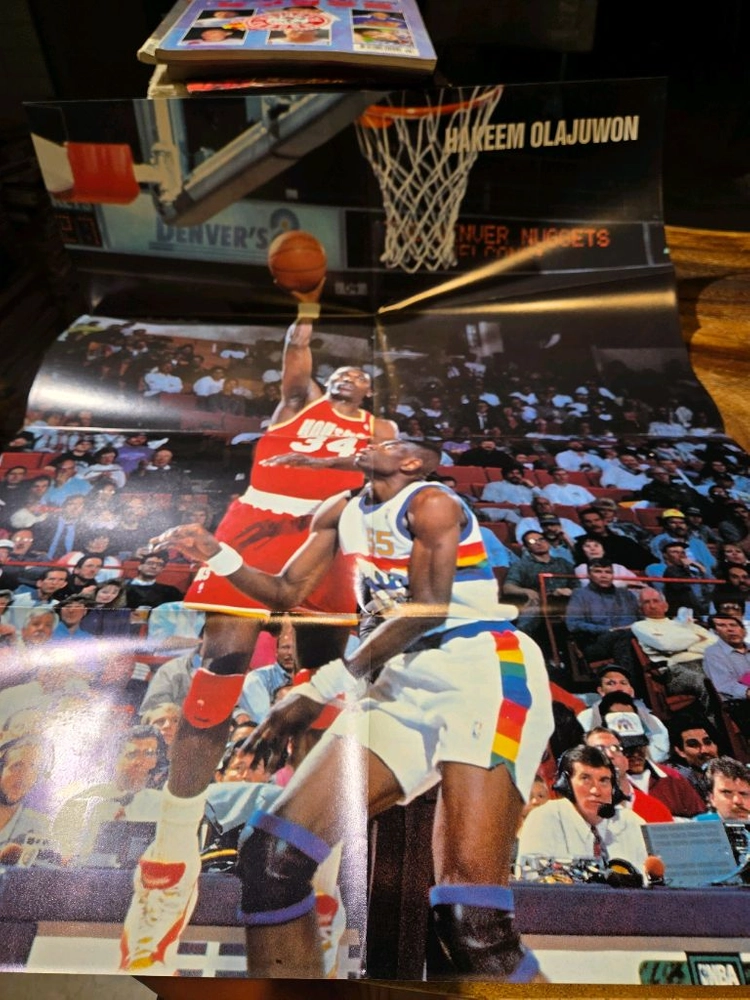 1994 NBA 가이드북 특집호 새책재고서적 포스터2장포함 이미지