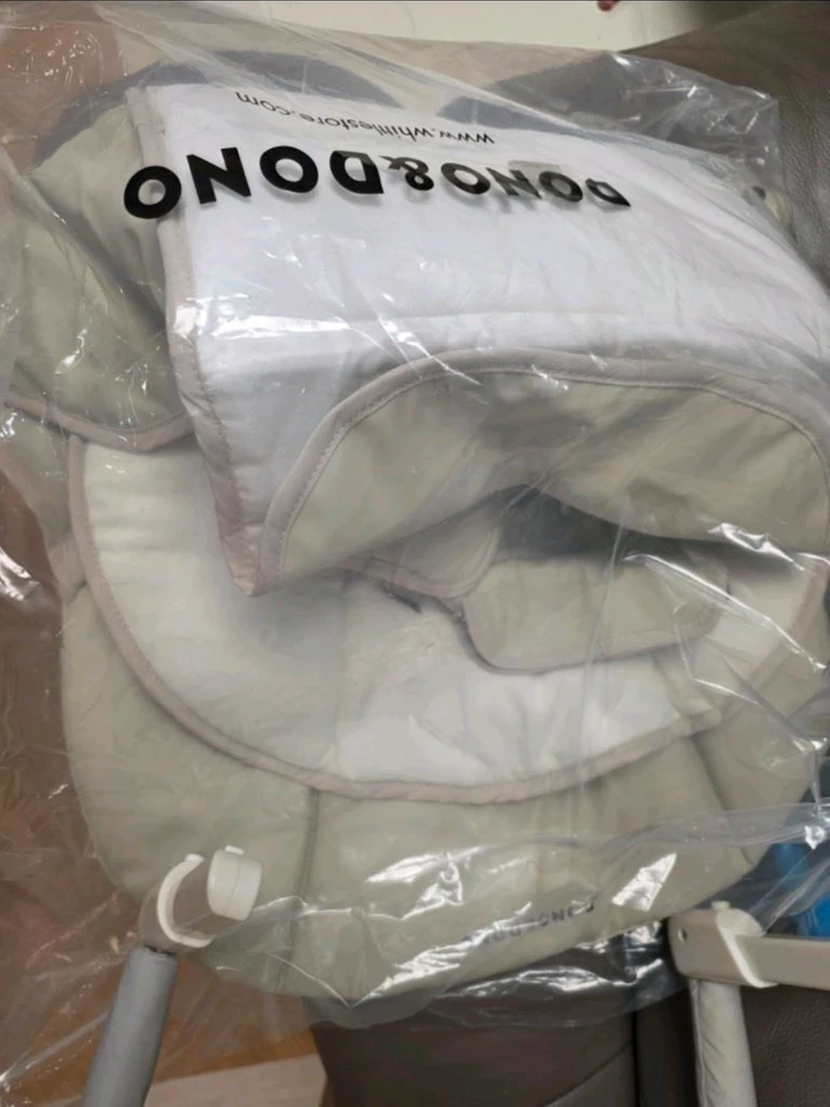 추가마지막할인) 도노도노 2in1 스윙 하이체어 전동바운서 팔아요!(전체가죽시트는 비닐안뜯은 새상품) 이미지