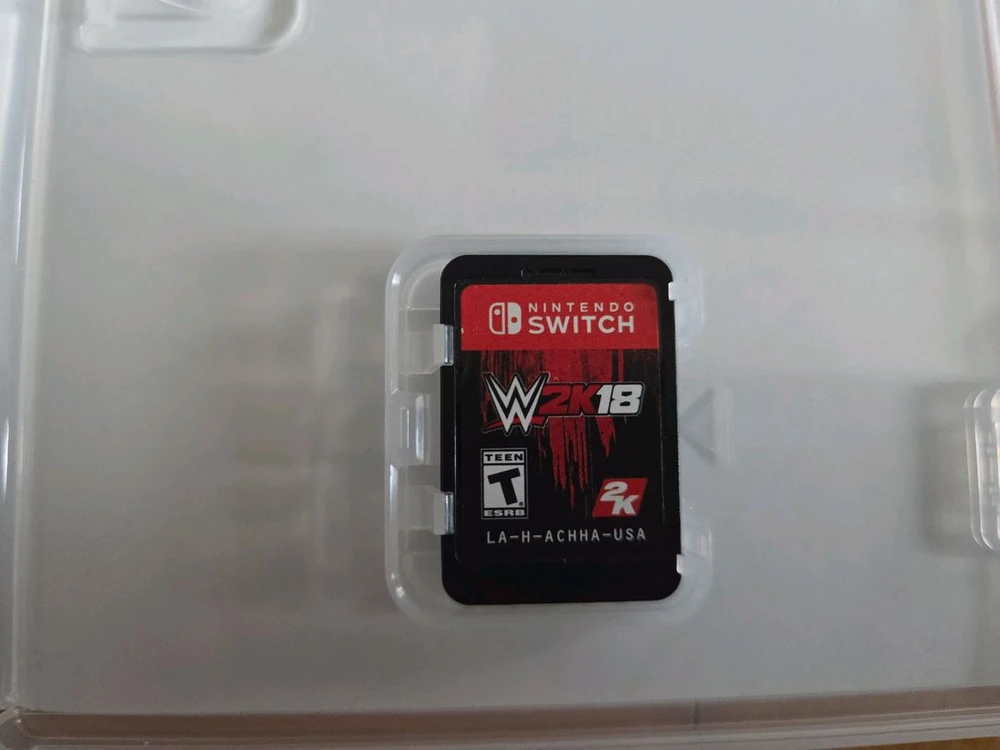 닌텐도 스위치 WWE 2K18 이미지