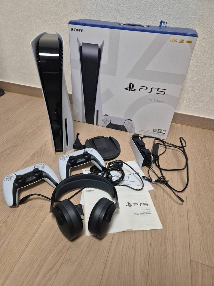 플스5 디스크에디션 (무선헤드셋+패드2+충전기) 플레이스테이션5 Ps5 이미지