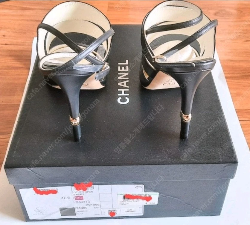Chanel Sheepskin Sandal 정품 하이힐 이미지